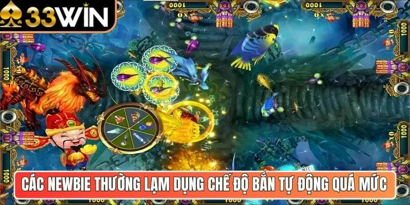 Các newbie thường lạm dụng chế độ bắn tự động quá mức 
